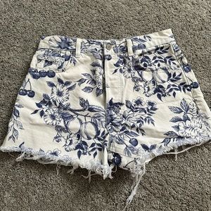 Reformation Floral Print Short